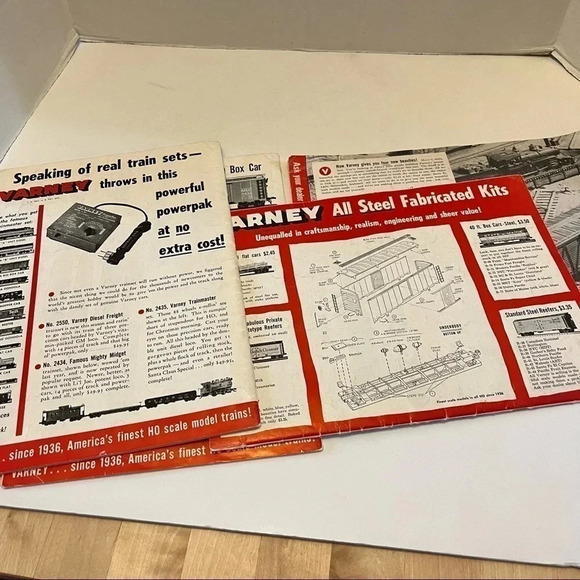 1954, 1955, 1956 Model Railroader Magazines Lot of 4 - Picture 10 of 12